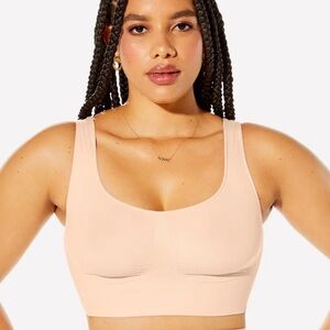 ❤️‍🔥BOGO FREE YITTY Seamless Scoop Bralette Tan Nude Cream Blush M/L